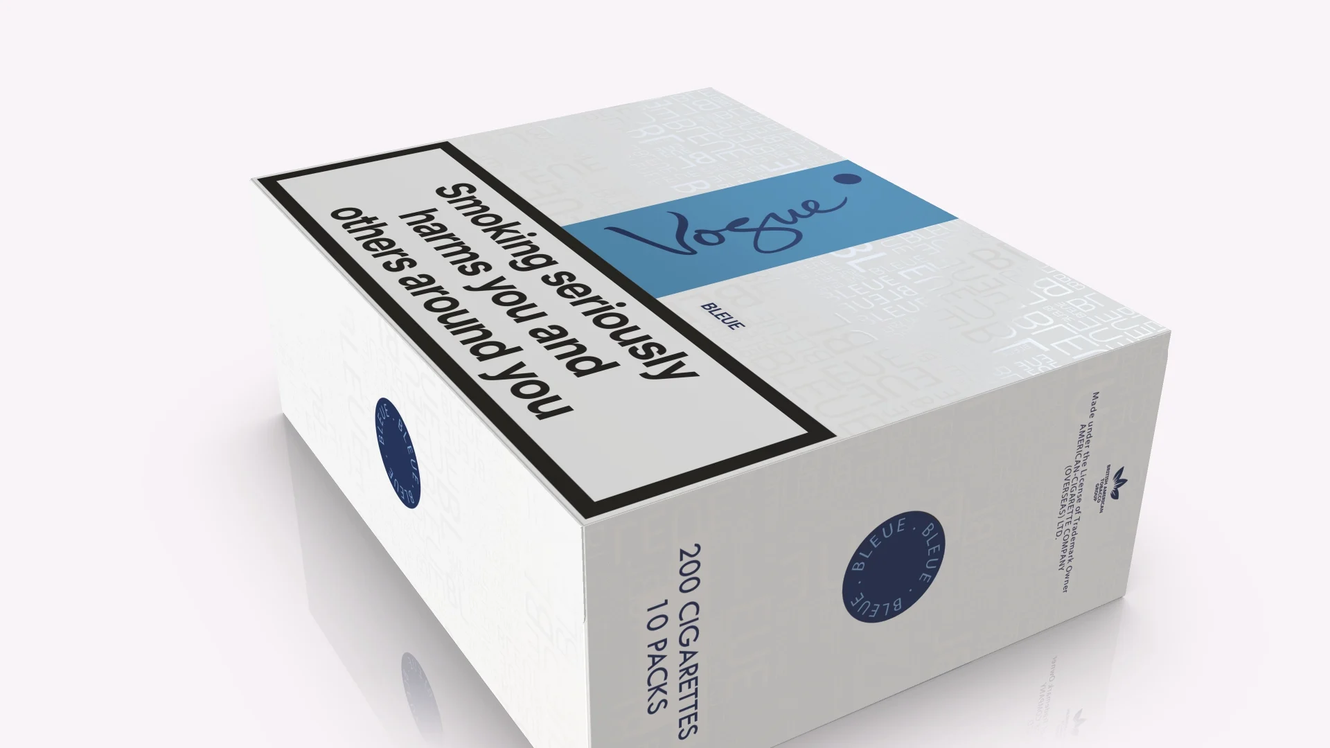 vogue bleue dış kroz paketi diecut17